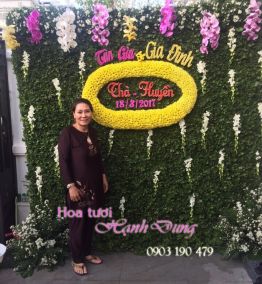 Hoa trang trí sân vườn